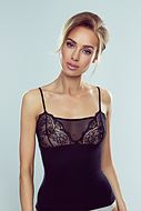Camisole, sheer lace, flowers